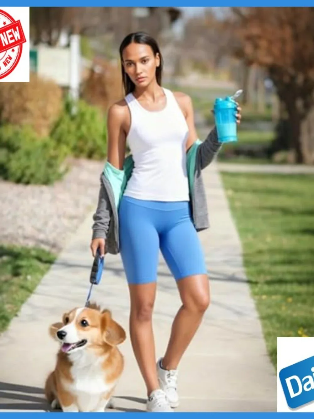 Ribbed Racerback Tank with Built-in Bra, Seamless Crop Top for Activewear
